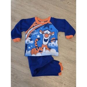 Disney Tigger "Little Dreamer" Fleece 12-28 Month 2 Pc Pyjama Set